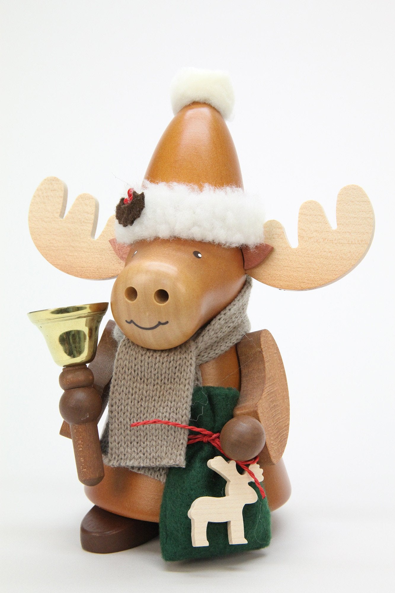 Incense Burner - Premium - Hugo the Christmas Moose with Bell